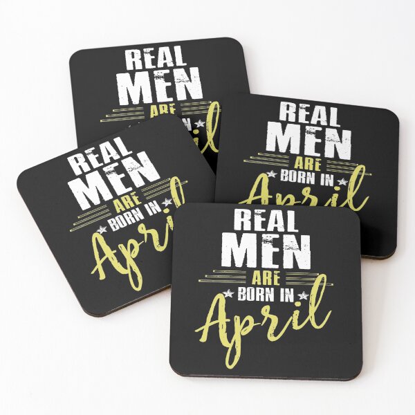 Item preview, Real Men Are Born In April designed and sold by SmartStyle.