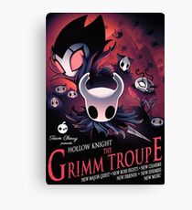 Hollow Knight Grimme Troupe Poster Canvas Print