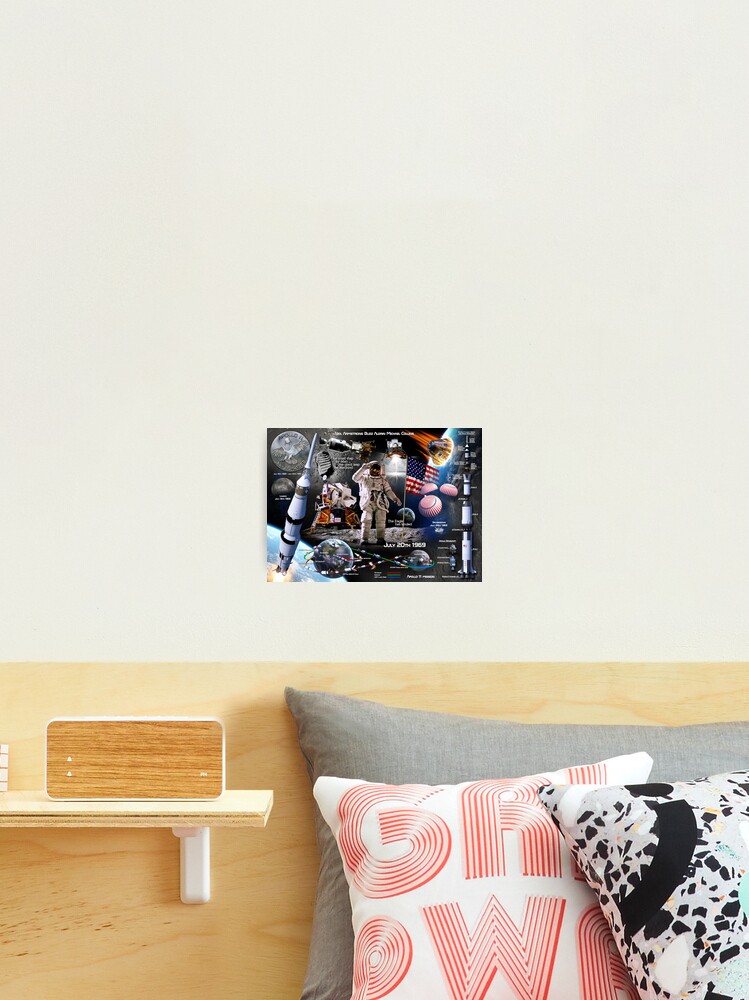 Thumbnail 1 of 3, Photographic Print, Apollo 11 designed and sold by DavidPenfound.