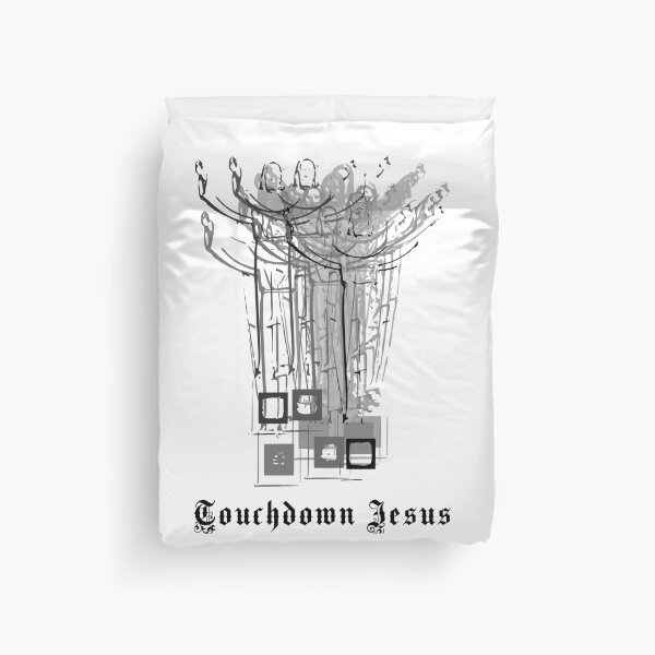 Item preview, Detroit Mercy - Touchdown Jesus designed and sold by Kleightun.