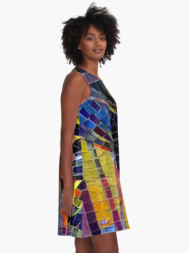 Thumbnail 2 of 4, A-Line Dress, East Side of Helsinki designed and sold by Red Gauntlet.