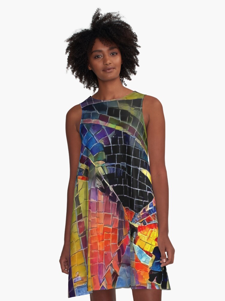 Thumbnail 1 of 4, A-Line Dress, East Side of Helsinki designed and sold by Red Gauntlet.