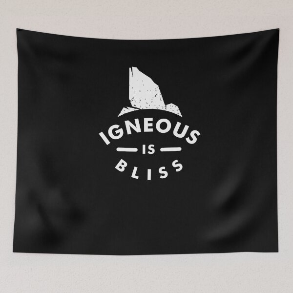 Item preview, Geology Funny Geologist Rock Mineral Collector Igneous Is Bliss designed and sold by KNUXX Shop.