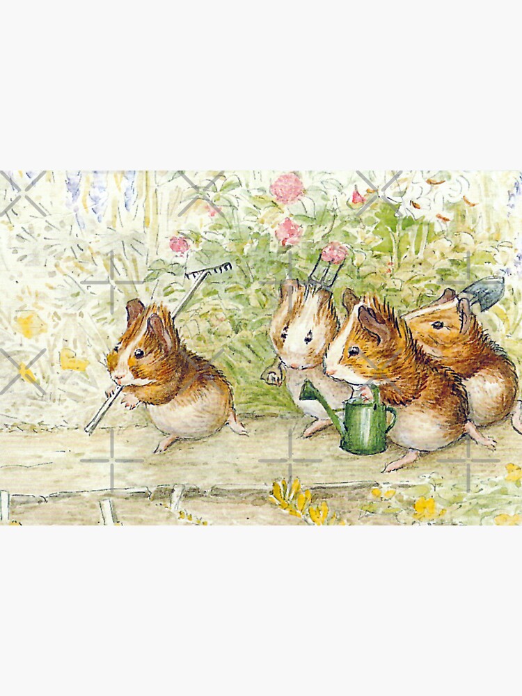 Guinea Pig Gardeners - Beatrix Potter by forgottenbeauty