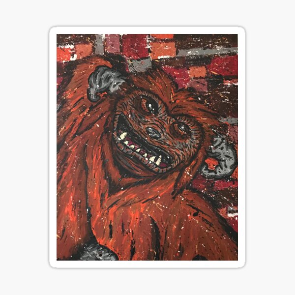 Splattered Ludo Sticker