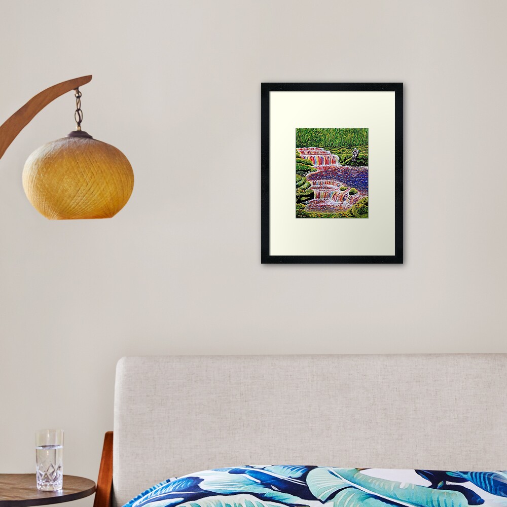 Fishing Trip Framed Art Print