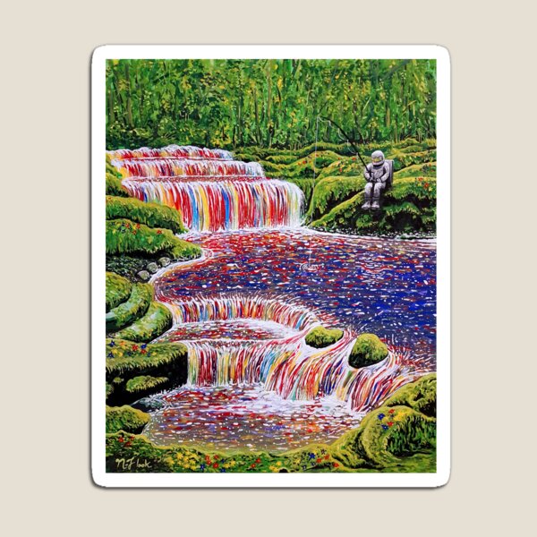 Vista previa del artículo con la obra «Viaje de Pesca», diseñado y vendido por flooko.