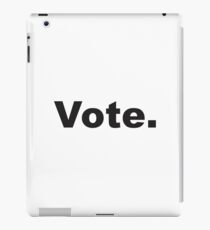 Vinilo o funda para iPad Votar