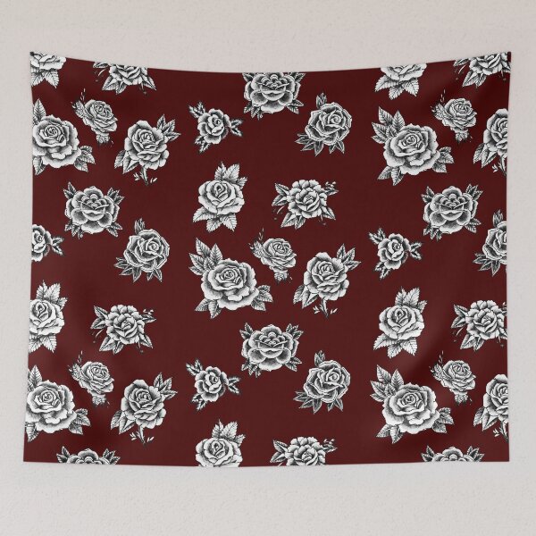 Item preview, Roses on Roses designed and sold by dotdotstudios.