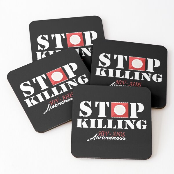 Item preview, Stop Killing - HIV AIDS Awareness designed and sold by SmartStyle.