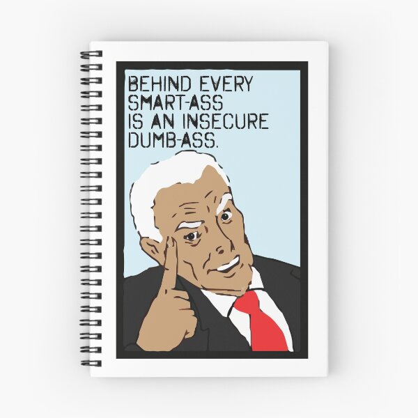 Item preview, Behind Every Smart-Ass is an Insecure Dumb-Ass designed and sold by Absurdities.