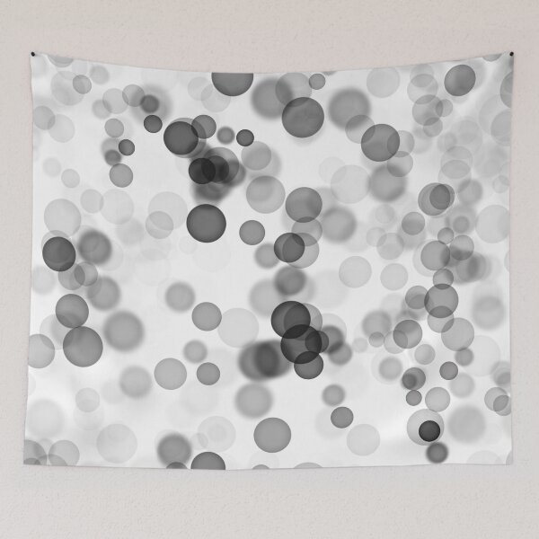 Item preview, Black white circles shadows designed and sold by Patricia Piotrak.