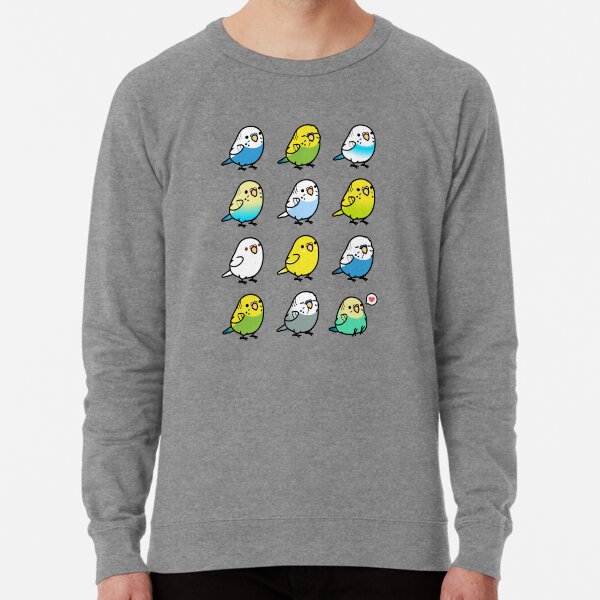 Chubby Budgies Lightweight Sweatshirt
