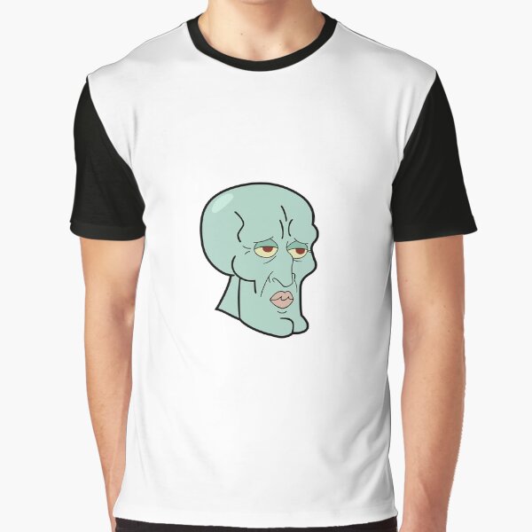 squidward art shirt