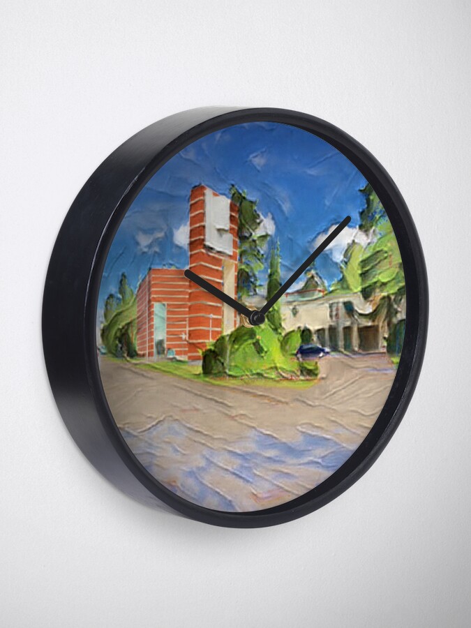 Thumbnail 2 of 4, Clock, Church of Kontula designed and sold by Red Gauntlet.