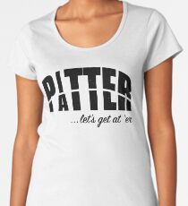 Pitter Patter Premium Rundhals-Shirt