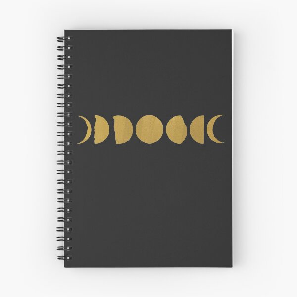 Item preview, Minimalist Moon Phases in Gold designed and sold by Astral Prints.