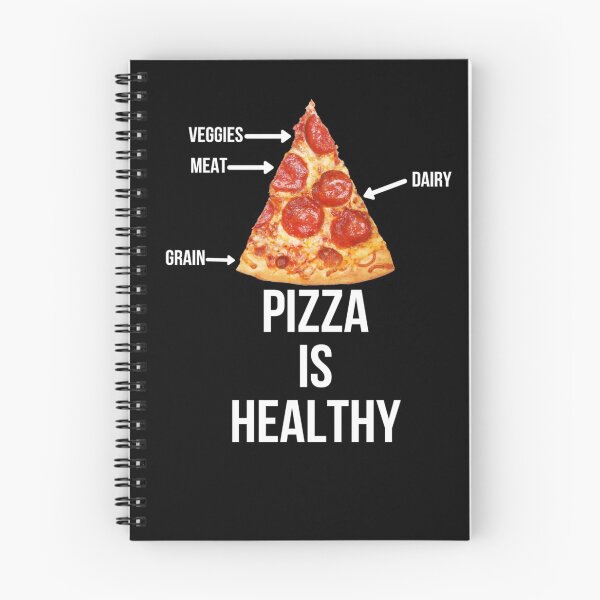 Item preview, Pizza Is Healthy designed and sold by JKWArtwork.