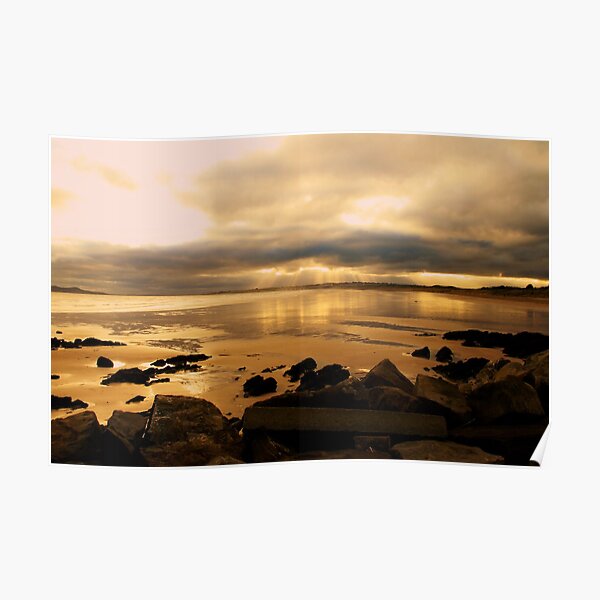 Donabate Strand in December take 2 Poster