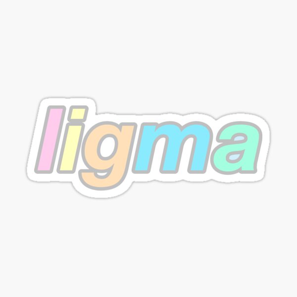 Ligma Nuts Sticker Blue Funny Stickers Adult Stickers -  Portugal