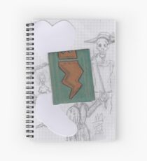Untitled #2 (Old Enough) Spiral Notebook