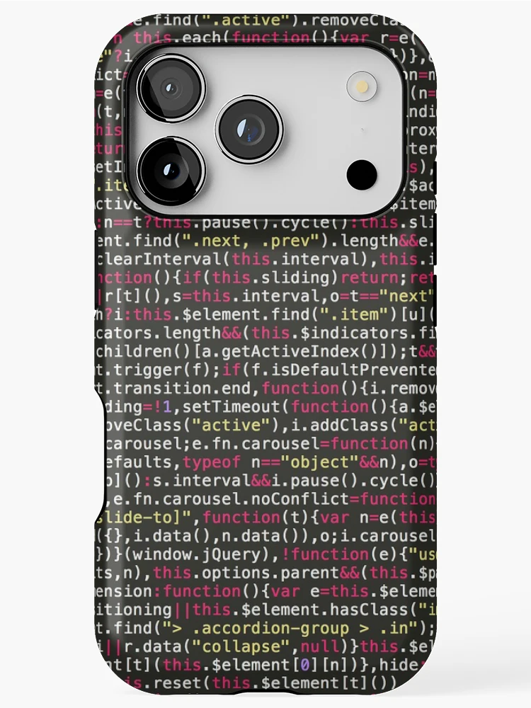 Thumbnail 1 of 4, iPhone Case, Program code designed and sold by Kirill Berbetch.