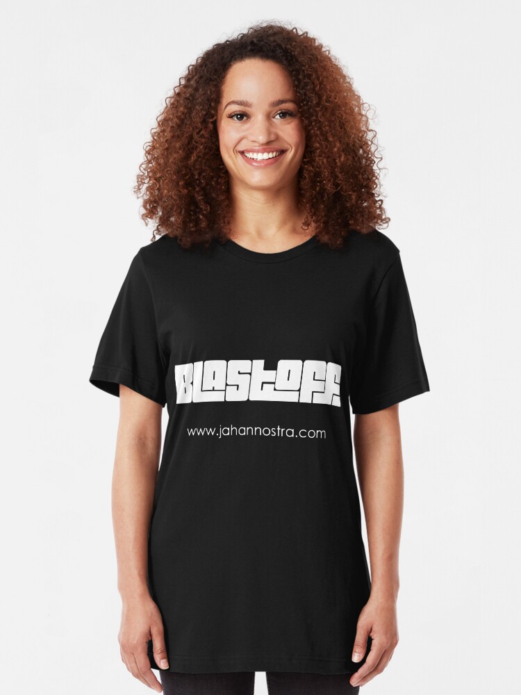 Alternate view of Jahan Nostra "Blastoff" Collection Slim Fit T-Shirt