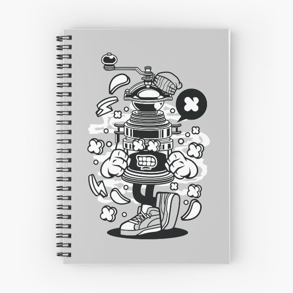 Item preview, Coffee Grinder Cartoon Character - Funny illustration for Coffee lover Fun ! designed and sold by Nickelparis.