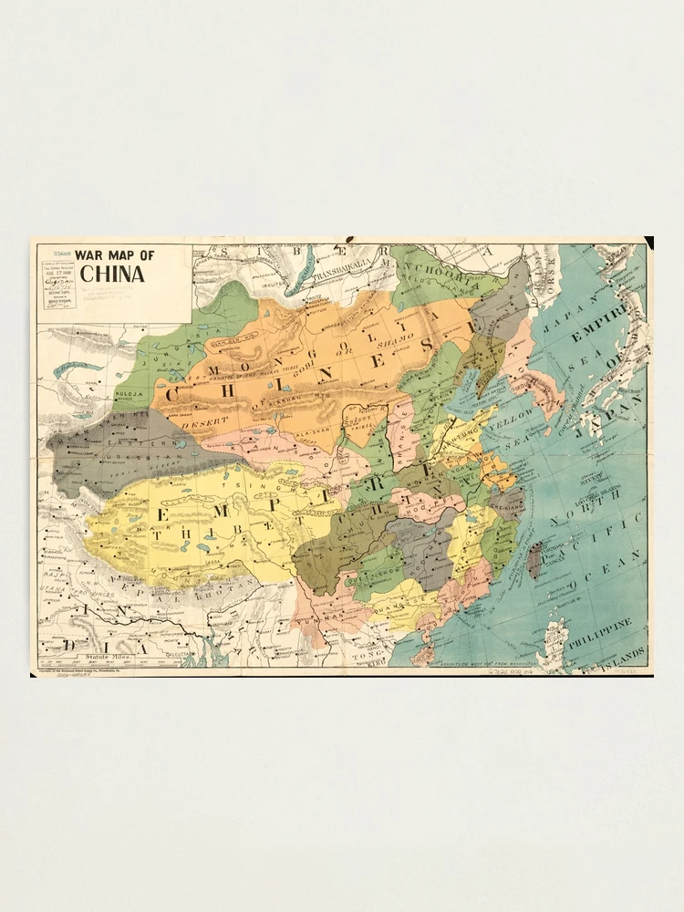 志那詳密大地図　掛軸仕立　戦前中国地図　160cm 志那詳密大地図 掛軸仕立 戦前中国地図 160cm