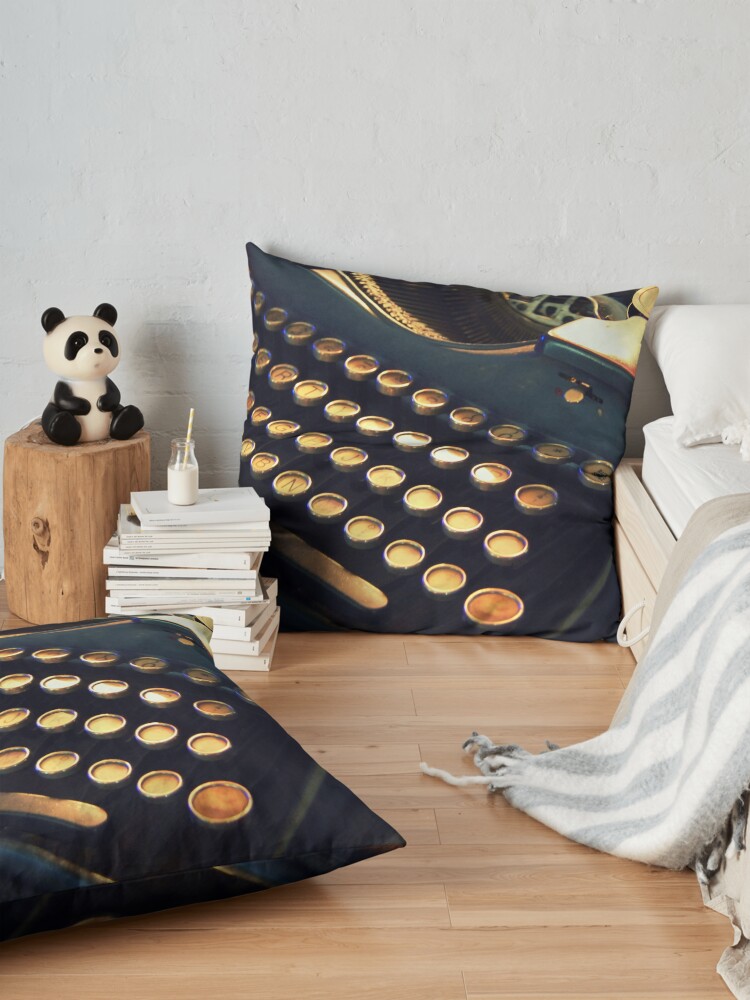 Alternate view of Just my type! Floor Pillow