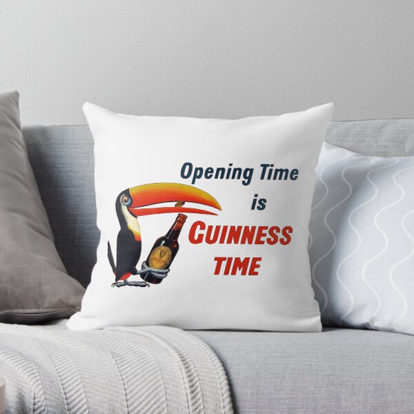Opening Time Throw Pillow