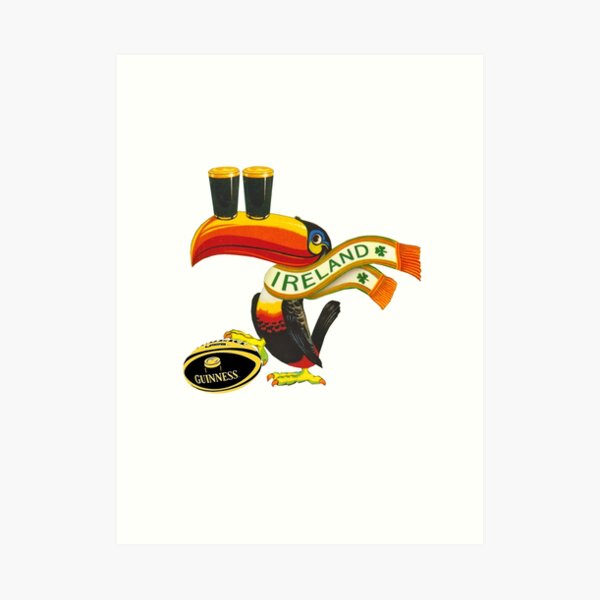 Ireland toucan Art Print