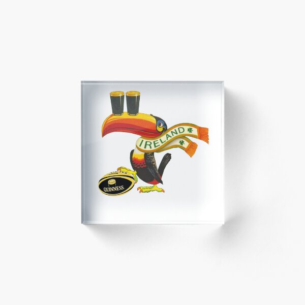 Ireland toucan Acrylic Block