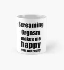 Screaming Orgasm Cocktail Lover Funny Gift for Friend Alcohol Mixed Drink Tasse (Standard)