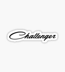 Dodge Challenger Script Sticker
