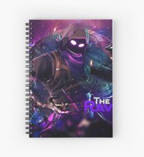 the raven Spiral Notebook