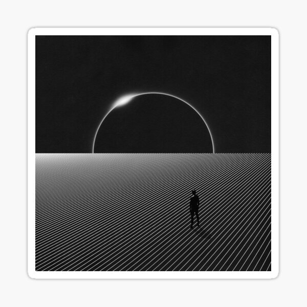 Solitude Sticker