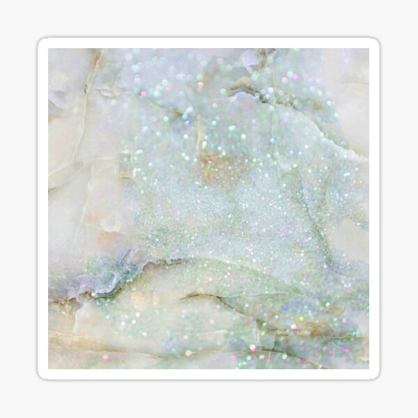 Item preview, Translucent (Faux) Light Pink Gold-Hues and Aqua (Faux) Marble designed and sold by DEC02.