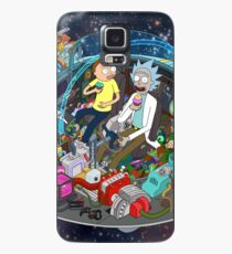 Rick and Morty cut-away Case/Skin for Samsung Galaxy