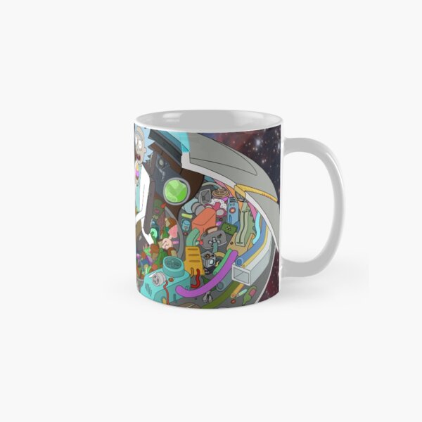 Rick and Morty cut-away Classic Mug