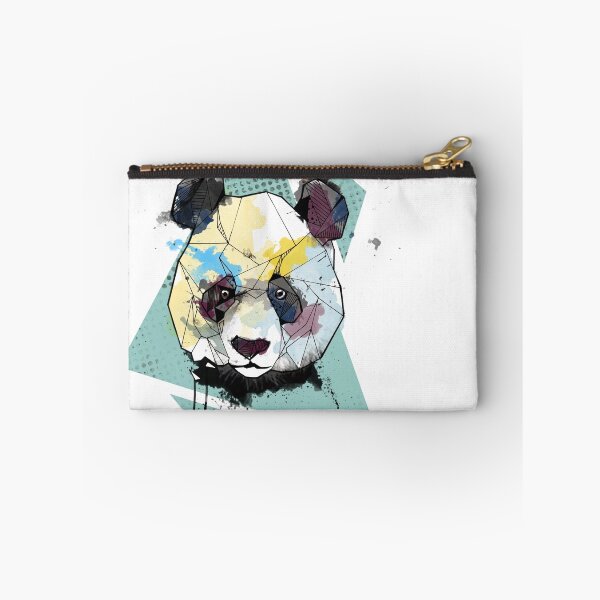 Item preview, Geometric Watercolor Panda Bear designed and sold by graphicward.