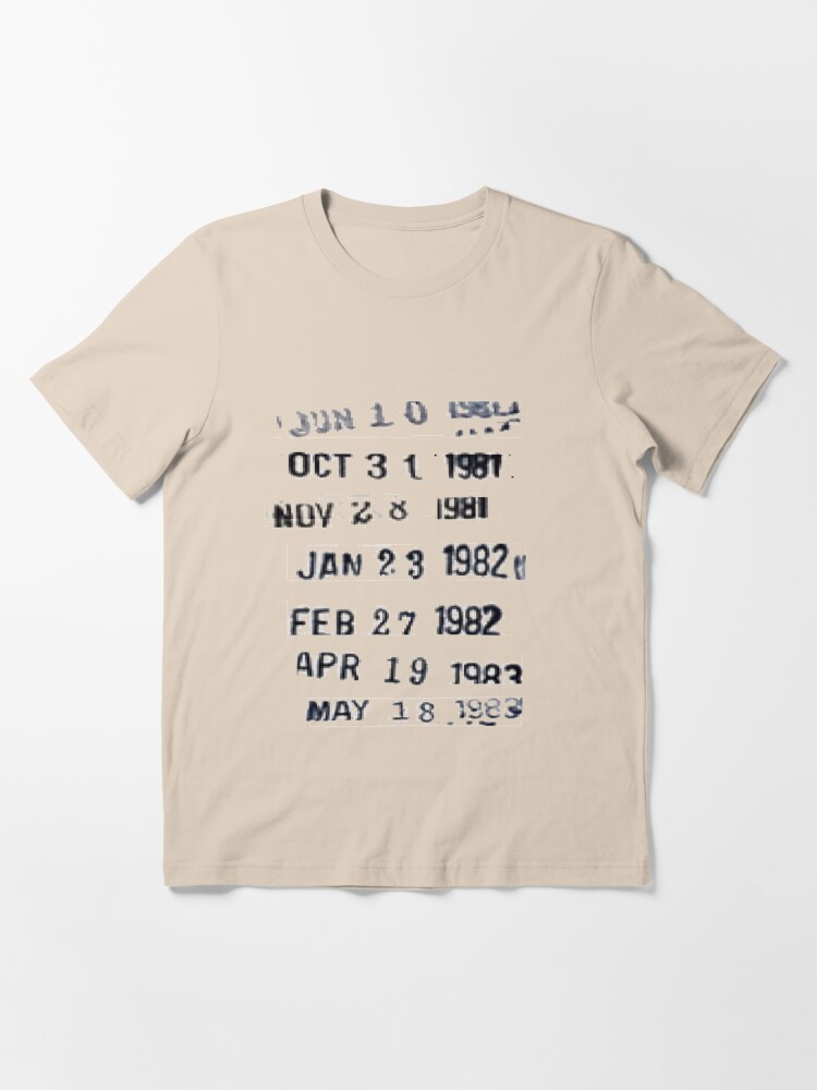 library stamp t shirt