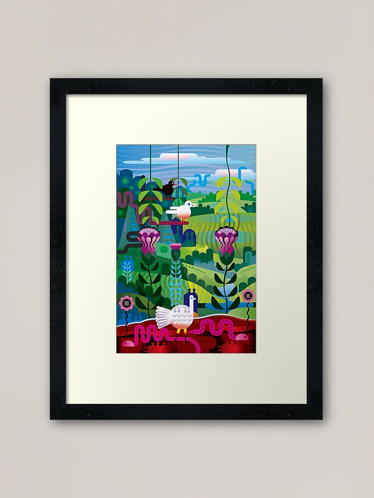 Alternative Ansicht von Erster Frühling Gerahmter Kunstdruck