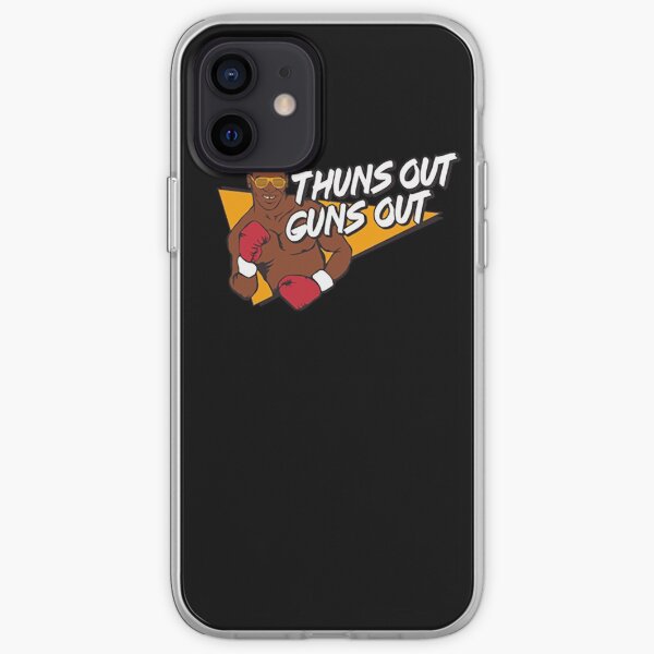Mike Tyson Guns Out iPhone Soft Case