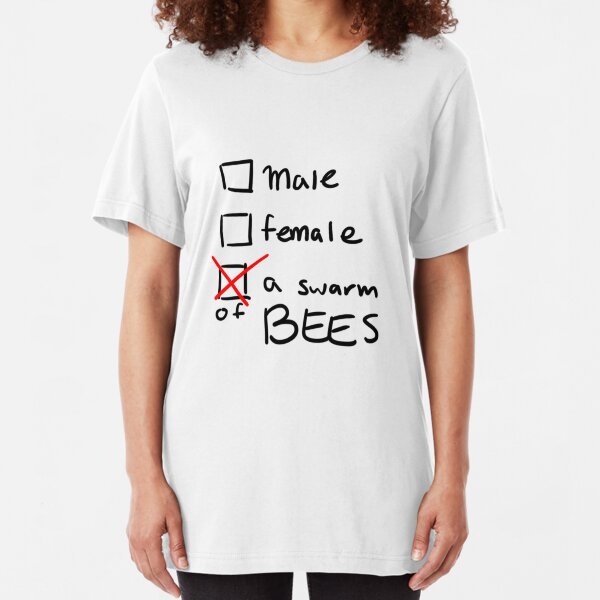 a swarm of bees Slim Fit T-Shirt