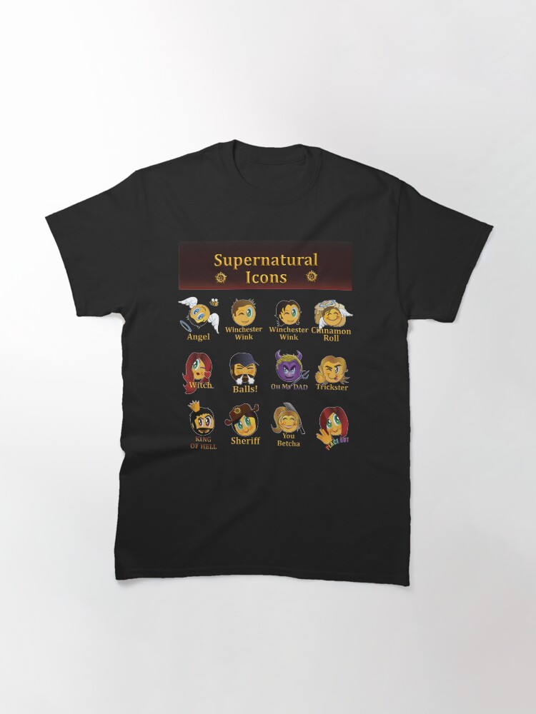 Supernatural Icons Classic T-Shirt