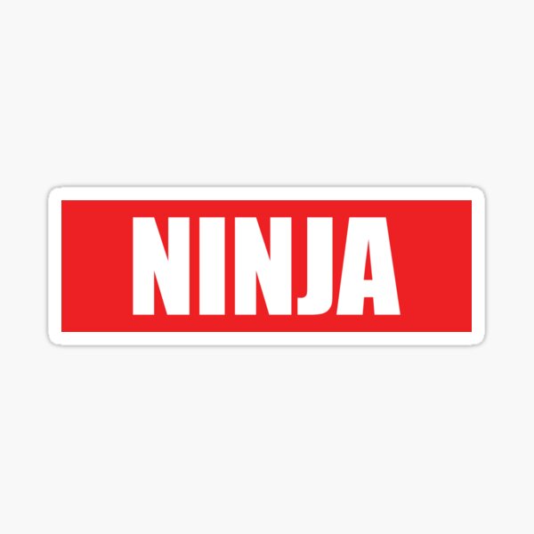 Red Ninja Gaming | Street Gear | Sticker - 5.5x5.5