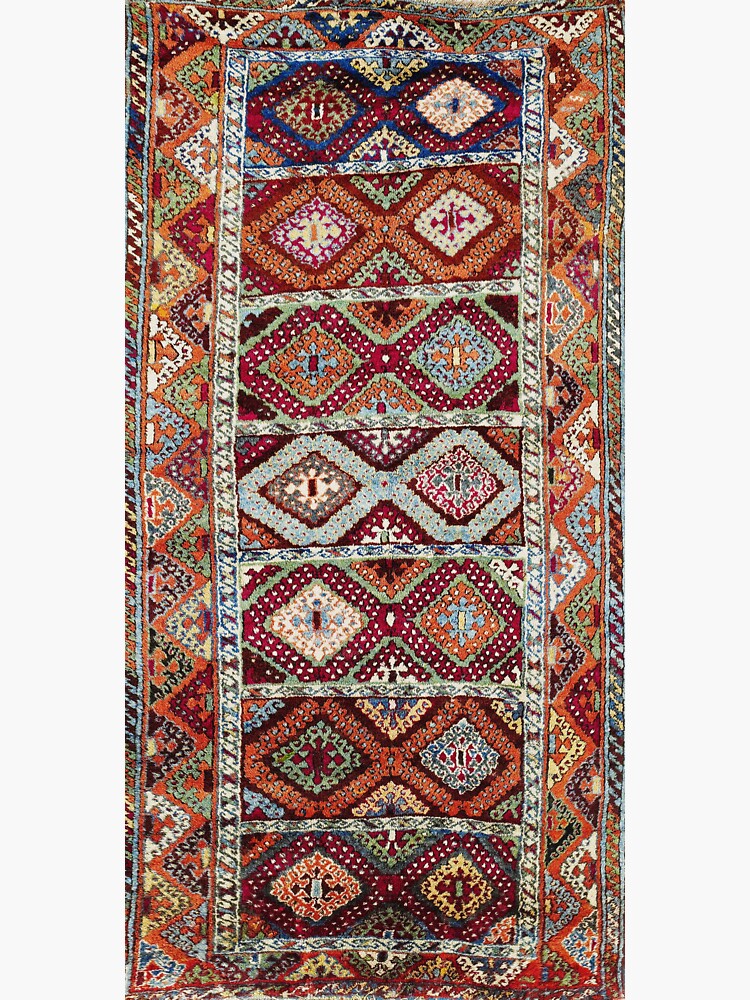 Gaziantep Antique Turkish Rug Print