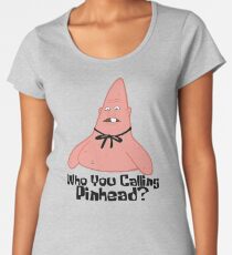 Who You Calling Pinhead? - Spongebob Women's Premium T-Shirt
