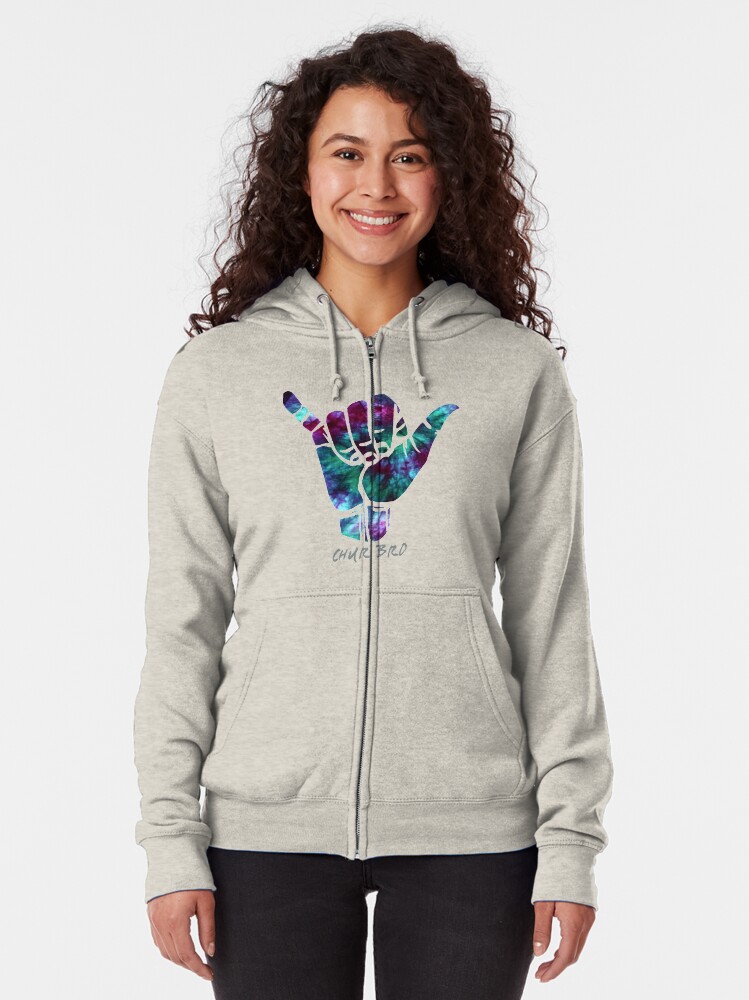 Alternate view of Chur bro Zipped Hoodie